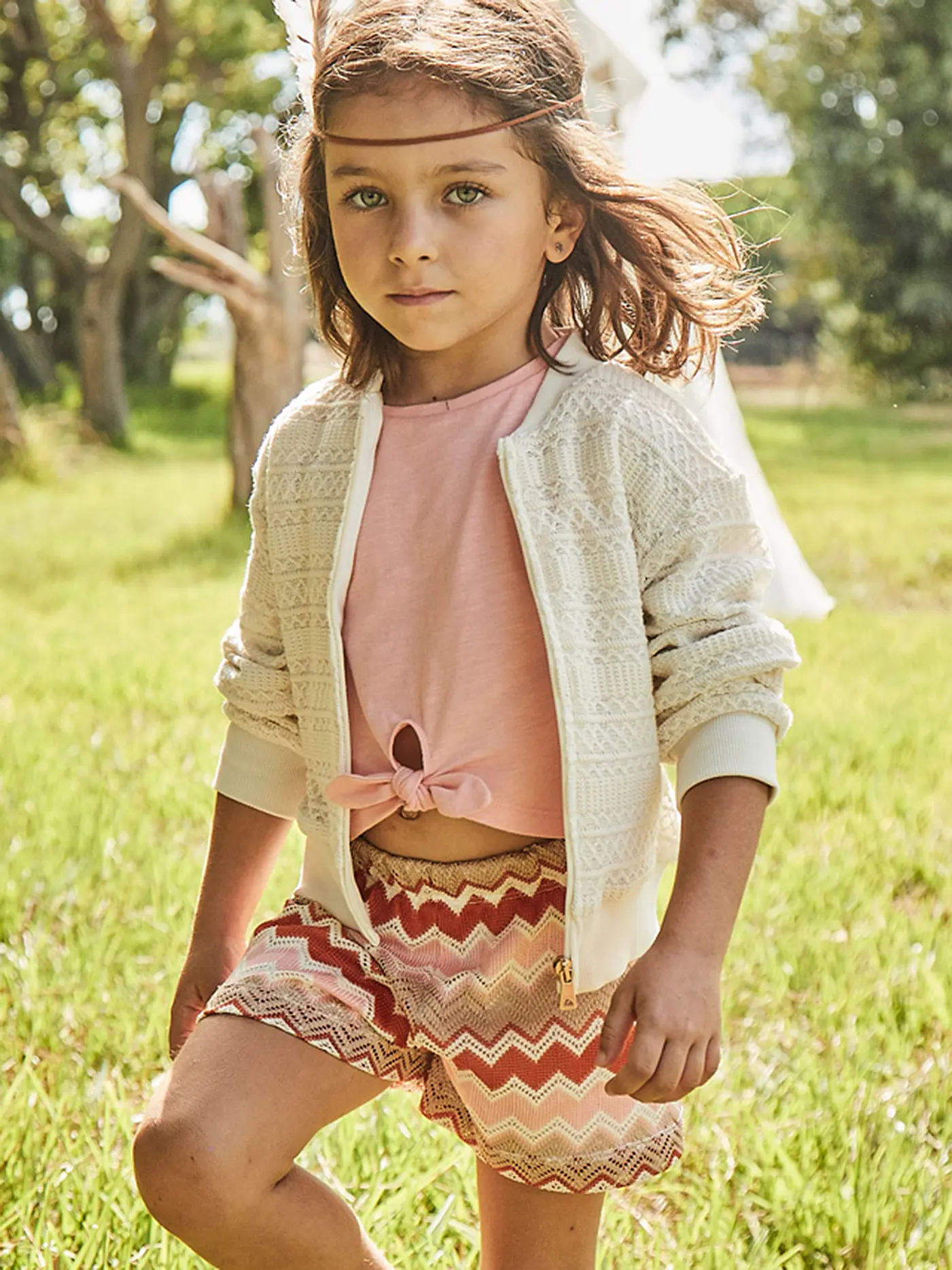 MAYORAL | Mädchen Set 2-teilig T-Shirt und Shorts | 